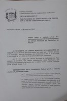 APROVADA RESOLUÇÃO 01/2020 DA CÂMARA MUNICIPAL DE CABECEIRAS DO PIAUÍ -PI.